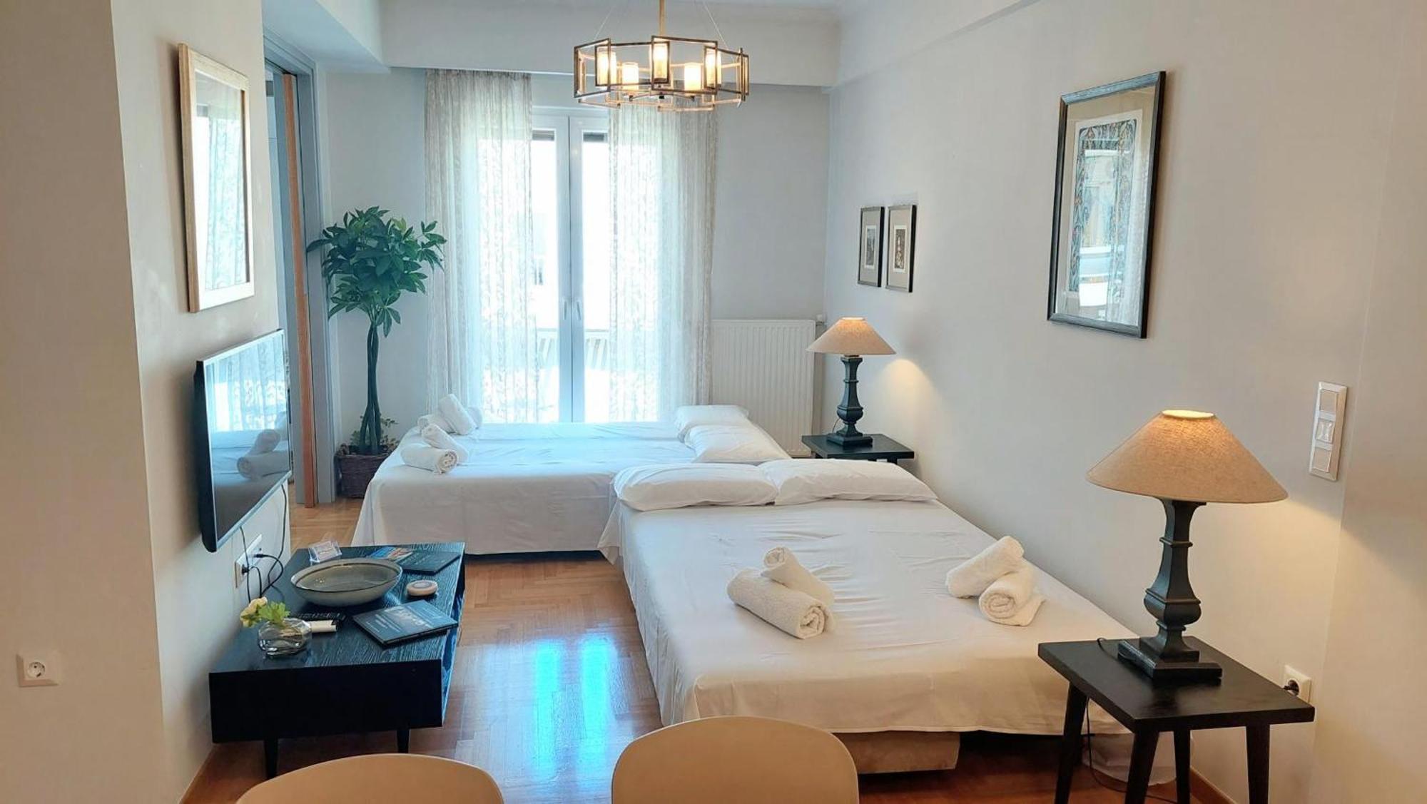Elegant Apartment In Acropolis Atény Exteriér fotografie